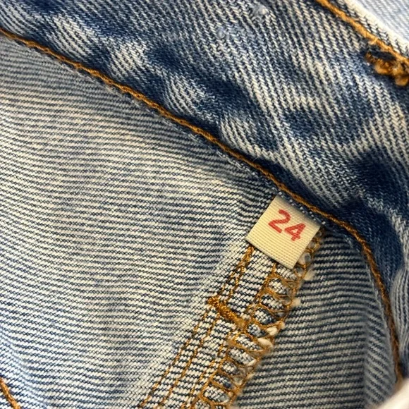 Levi's Maxi Skirt size 24 jeans light blue - Picture 11 of 11